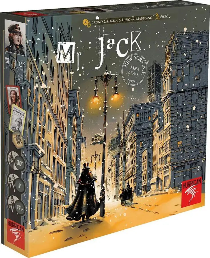 Mr. Jack in New York (DE/EN/FR/IT/NL) - Hurrican - Board Games