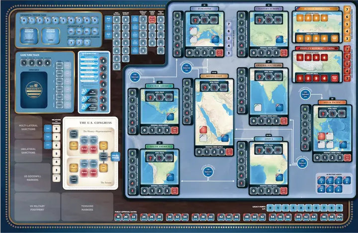 Mr. President: The American Presidency 2001-2020 (EN) - GMT Games - Board Games