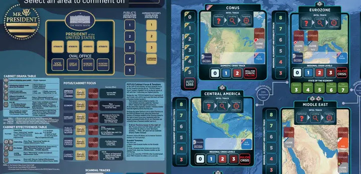 Mr. President: The American Presidency 2001-2020 (EN) - GMT Games - Board Games