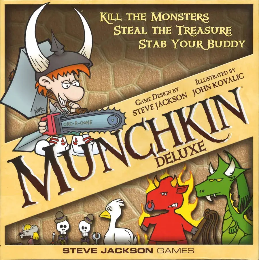 Munchkin: Deluxe (EN) - Steve Jackson Games