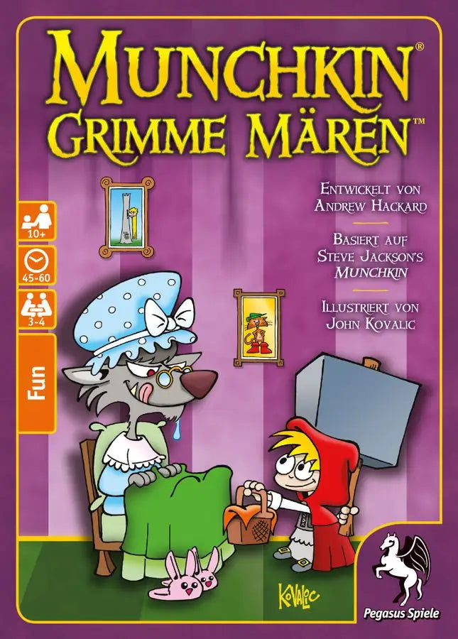 Munchkin Grimme Mären (DE) - Pegasus Spiele - Board Games