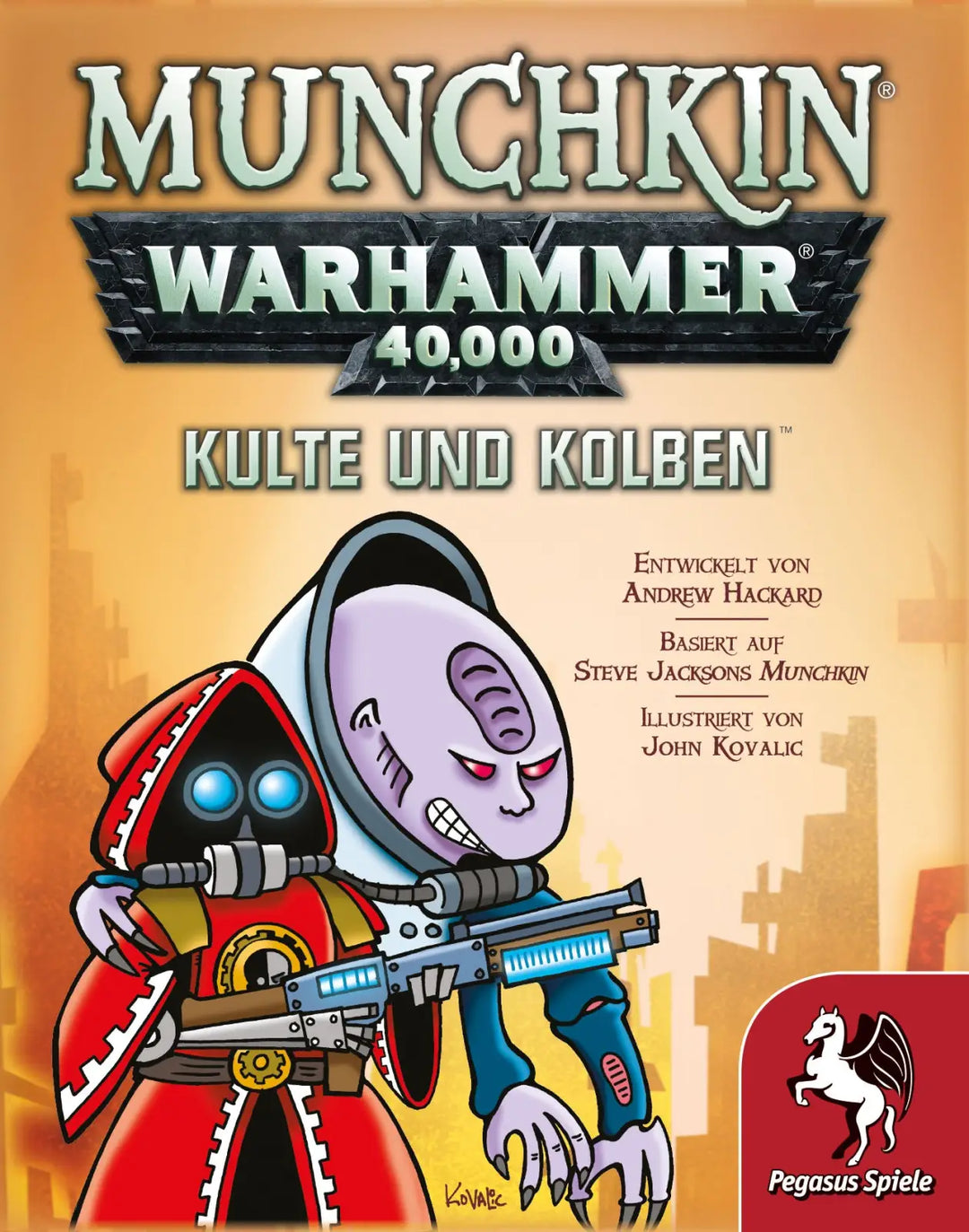 Munchkin Warhammer 40.000: Kulte und Kolben (DE) - Pegasus Spiele - Board Games