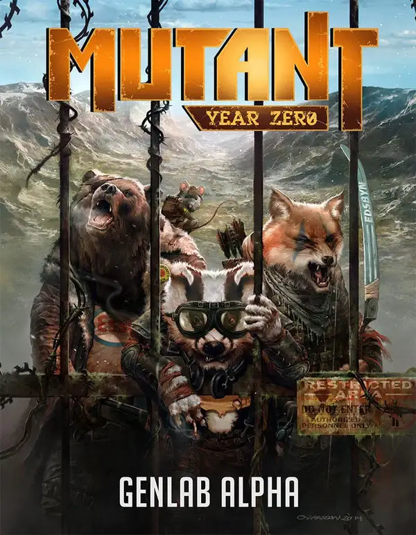 Mutant: Genlab Alpha - Core Book (EN) - Free League Publishing - Roleplaying Games