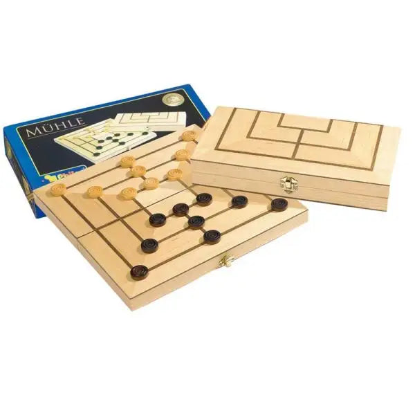 Nine Men’s Morris - wooden case - Philos - Board Games