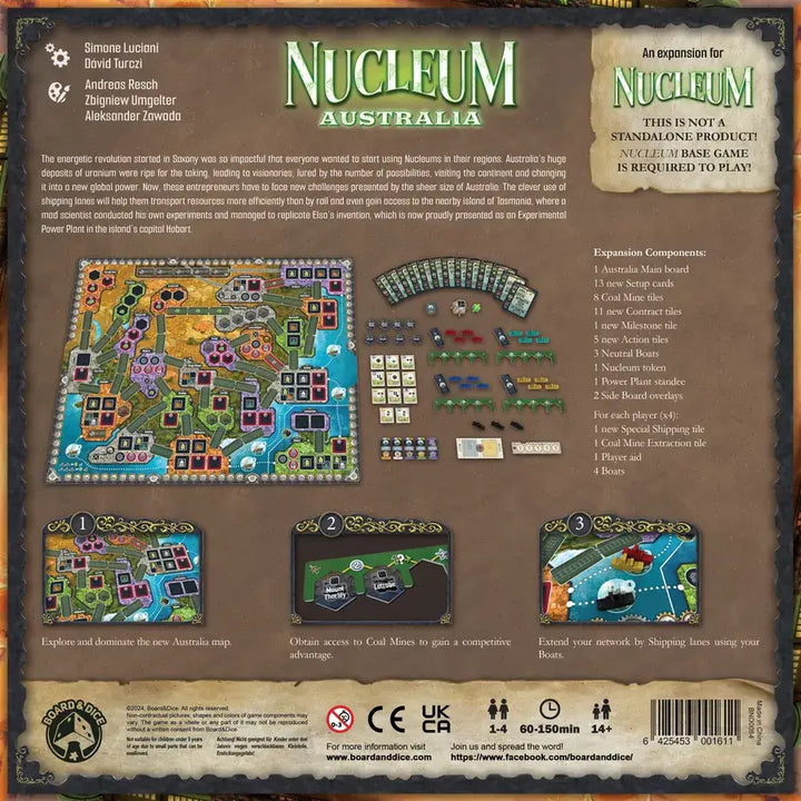 Nucleum: Australia (EN) - Board&Dice - Board Games