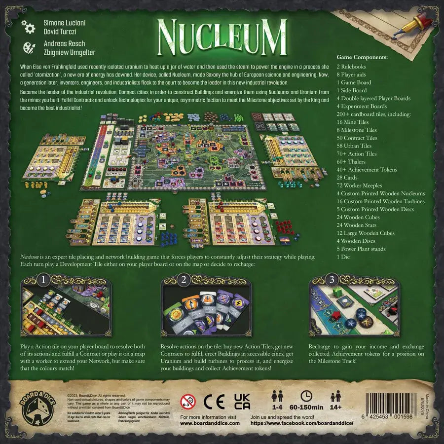 Nucleum (EN) - Board&Dice - Board Games