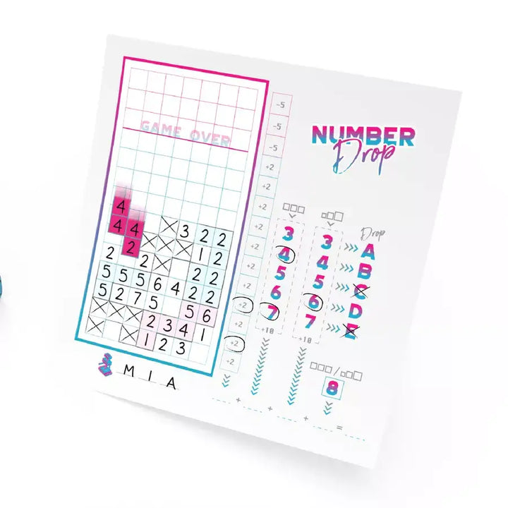 Number Drop (EN) - Flatout Games - Board Games