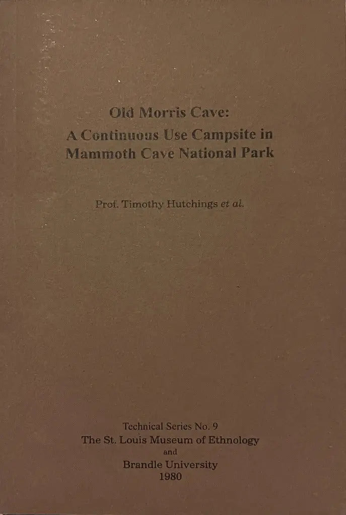 Old Morris Cave: Thousand Year Old Campfire (EN) - Hutchingsonian - Roleplaying Games