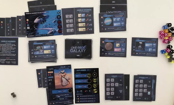 One Deck Galaxy (EN) - Asmadi Games - Board Games