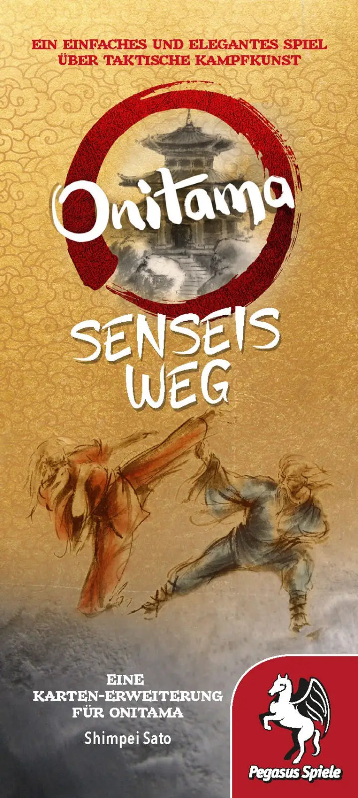 Onitama: Senseis Weg (DE) - Pegasus Spiele - Board Games