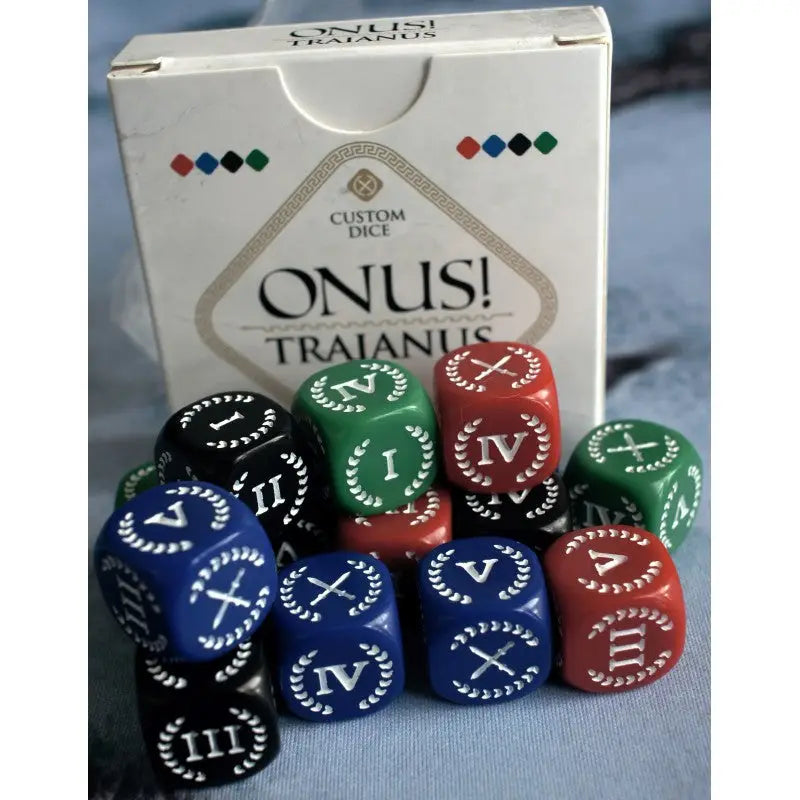 Onus!: Custom Dice Set - Draco Ideas - Board Games