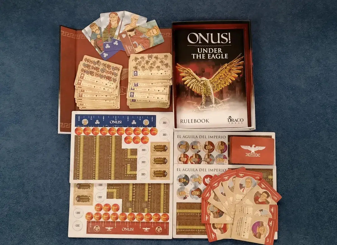 Onus!: Under the Eagle (EN) - Draco Ideas - Board Games