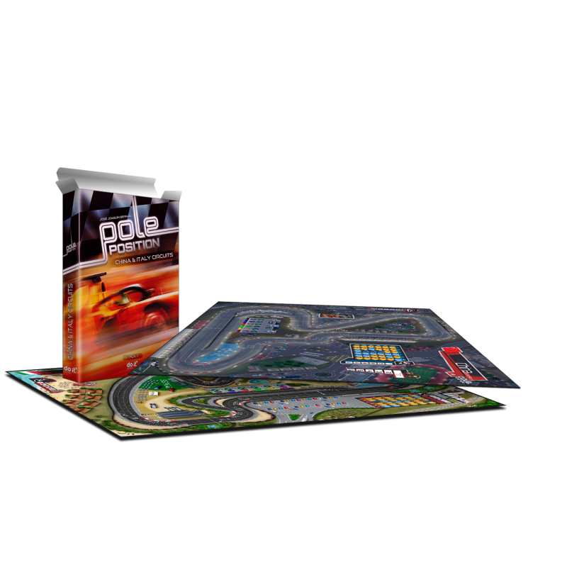 Pole Position: China & Italy - Circuit Pack (EN) - Doit Games - Board Games