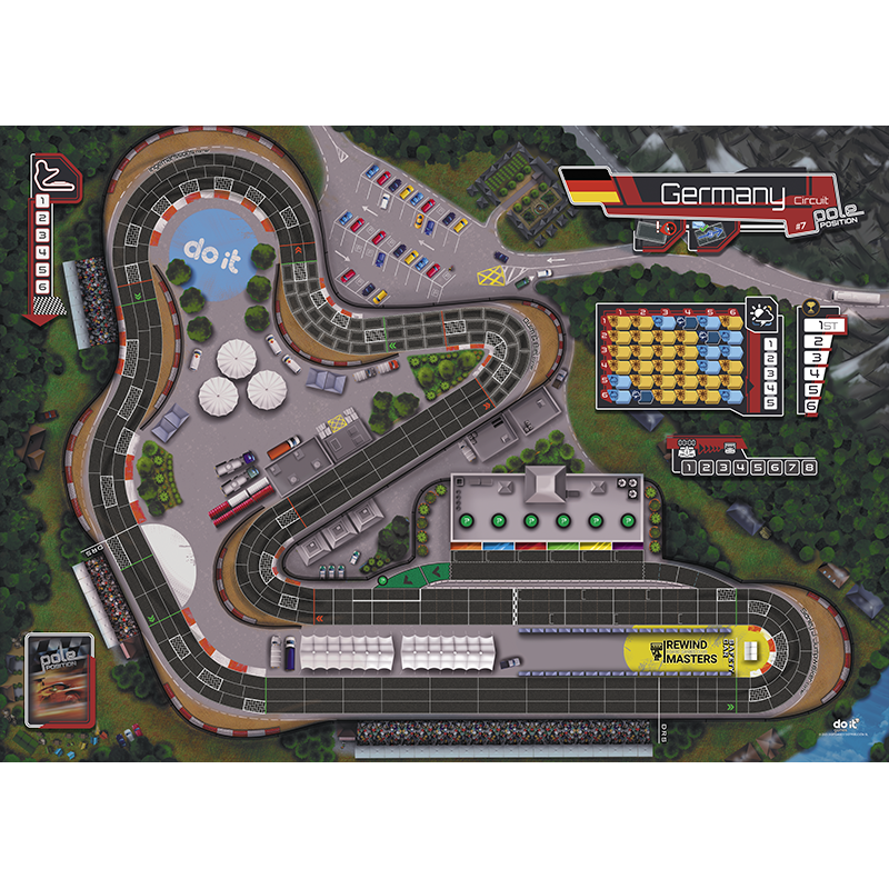 Pole Position: Germany & Brazil - Circuit Pack (EN) - Doit Games - Board Games