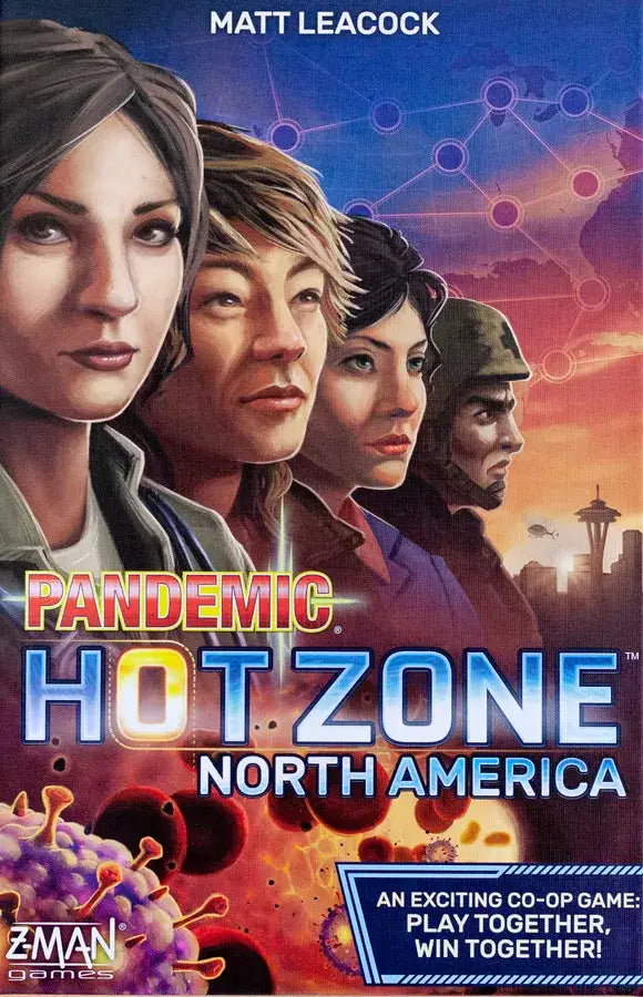 Pandemic: Hot Zone - North America (EN) - Z Man Games - Board Games