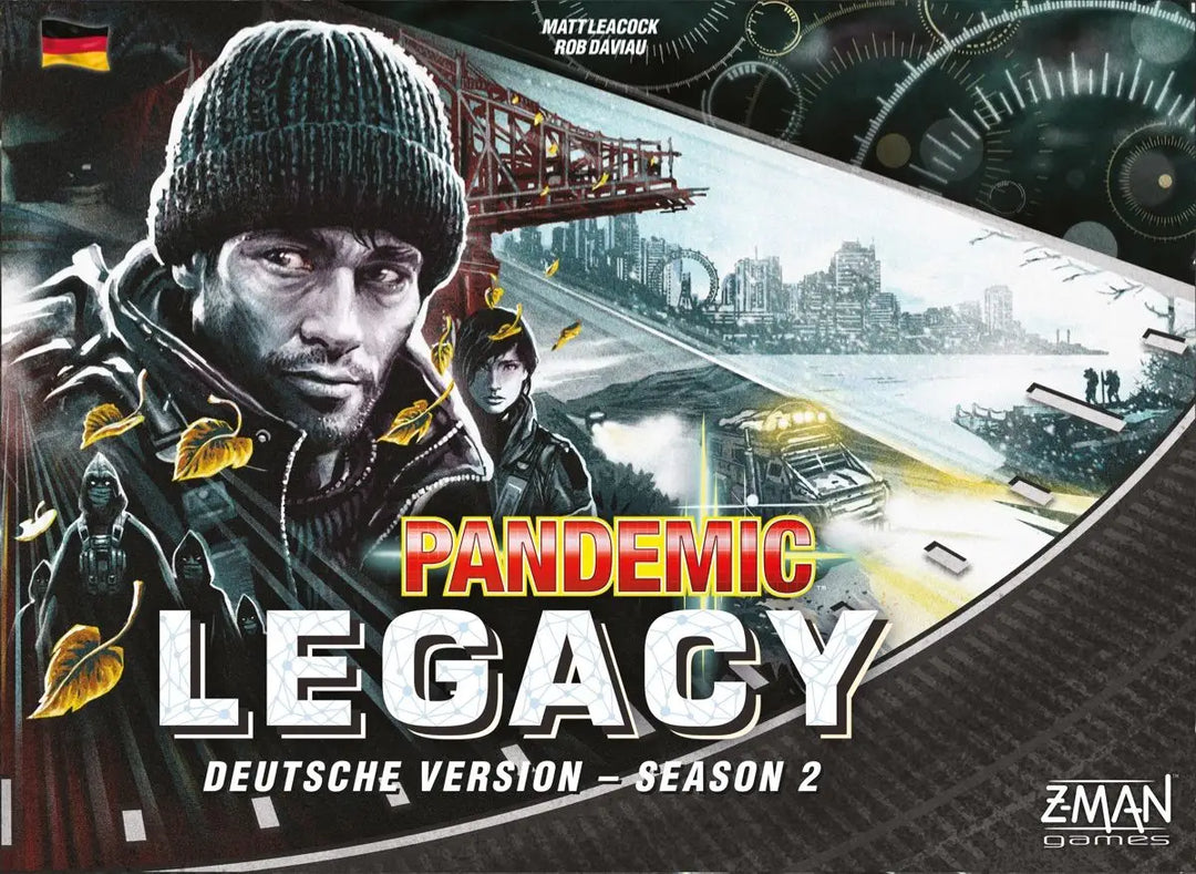 Pandemic Legacy: Season 2 Schwarz (DE) - Z Man Games - Board Games