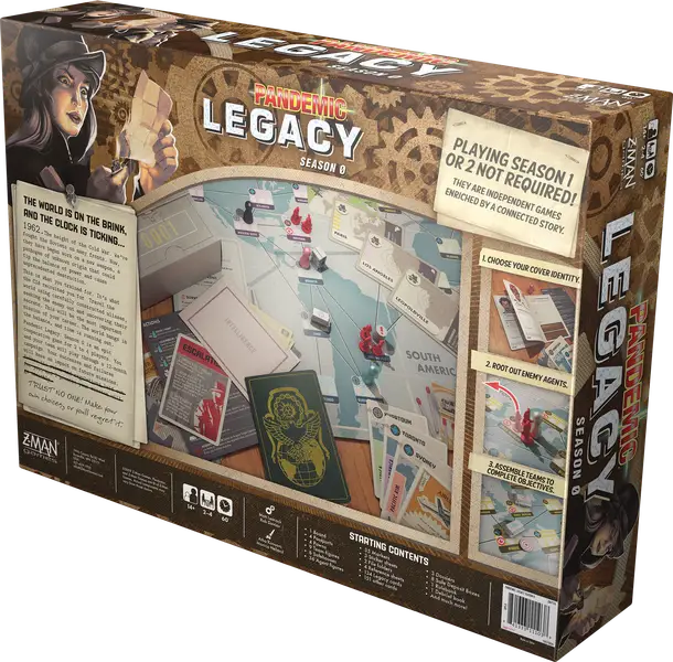 Pandemic Legacy: Season (EN) - Z Man Games - Board Games