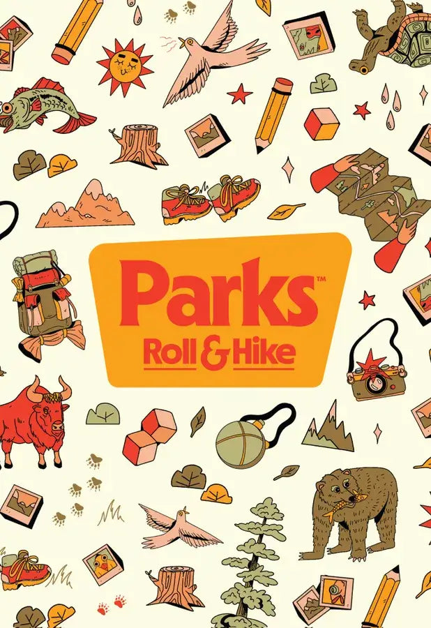 Parks: Roll and Hike (EN) - Keymaster Games - Board Games