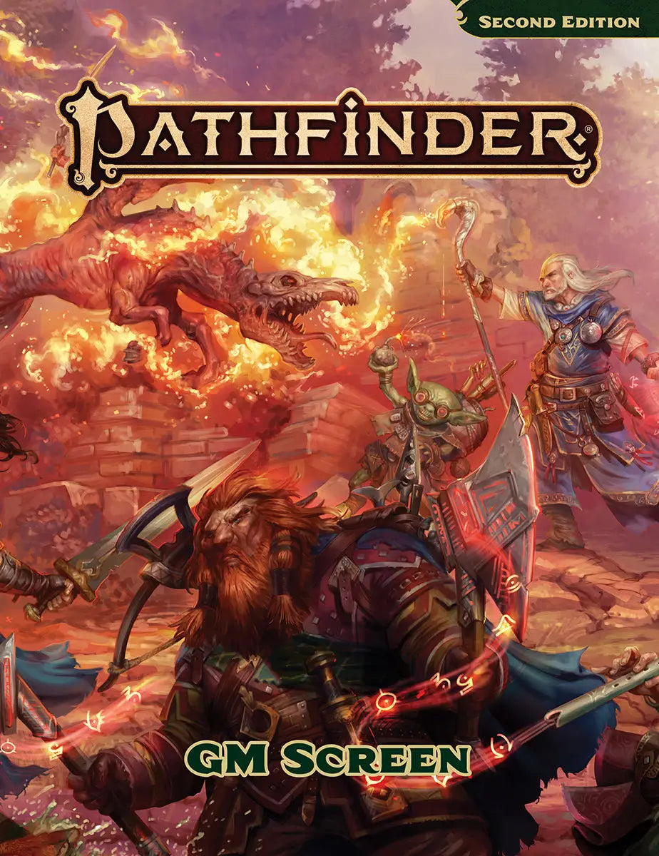 Pathfinder RPG: 2nd Editon - GM Screen (EN) - Paizo - Roleplaying Games