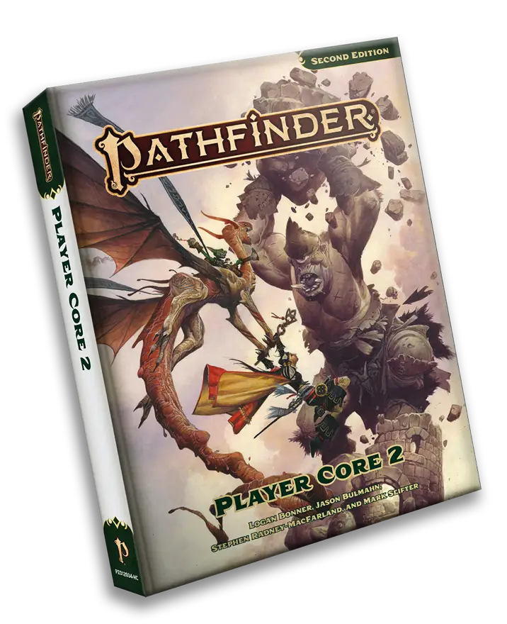 Pathfinder RPG: 2nd Editon - Player Core 2 (EN) - Paizo - Roleplaying Games