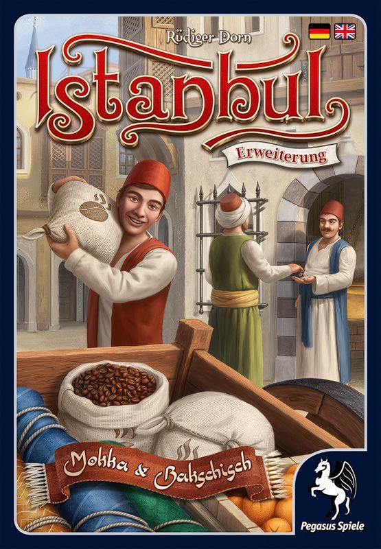 Istanbul: Mokka & Bakschisch (DE/EN) - Pegasus Spiele - Board Games