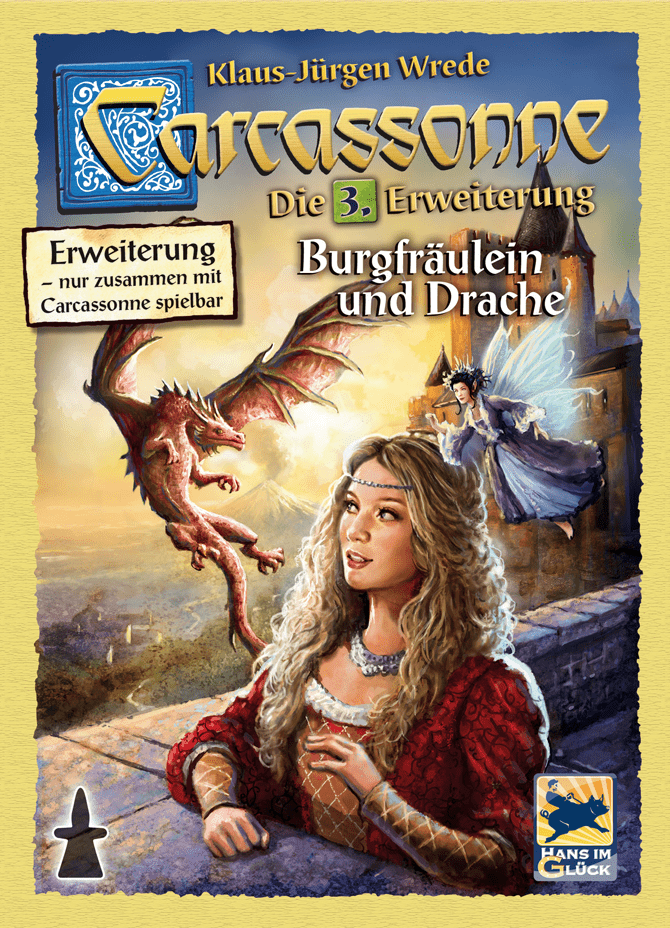 Carcassonne: Burgfräulein & Drache (DE)