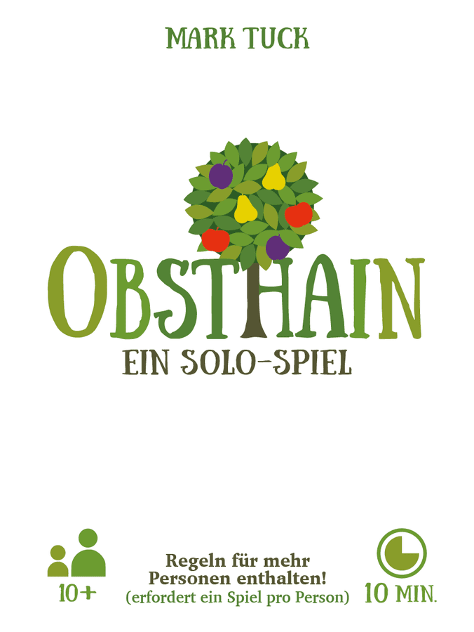 Obsthain: Ein Solo-Spiel (DE)