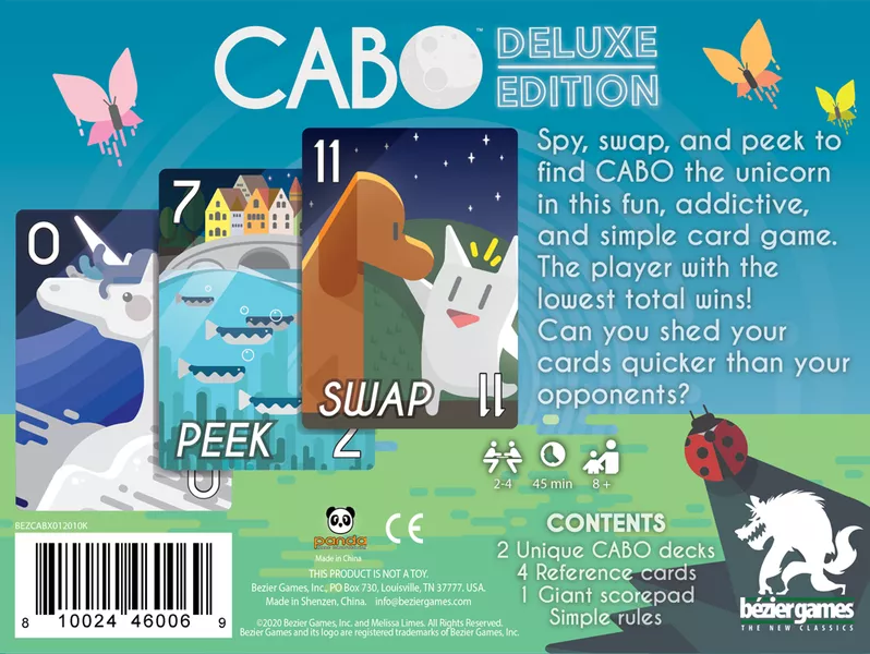 Cabo: Deluxe (EN) - Bezier Games - Board Games