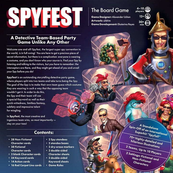 Spyfest (EN) - Cryptozoic Entertainment - Board Games