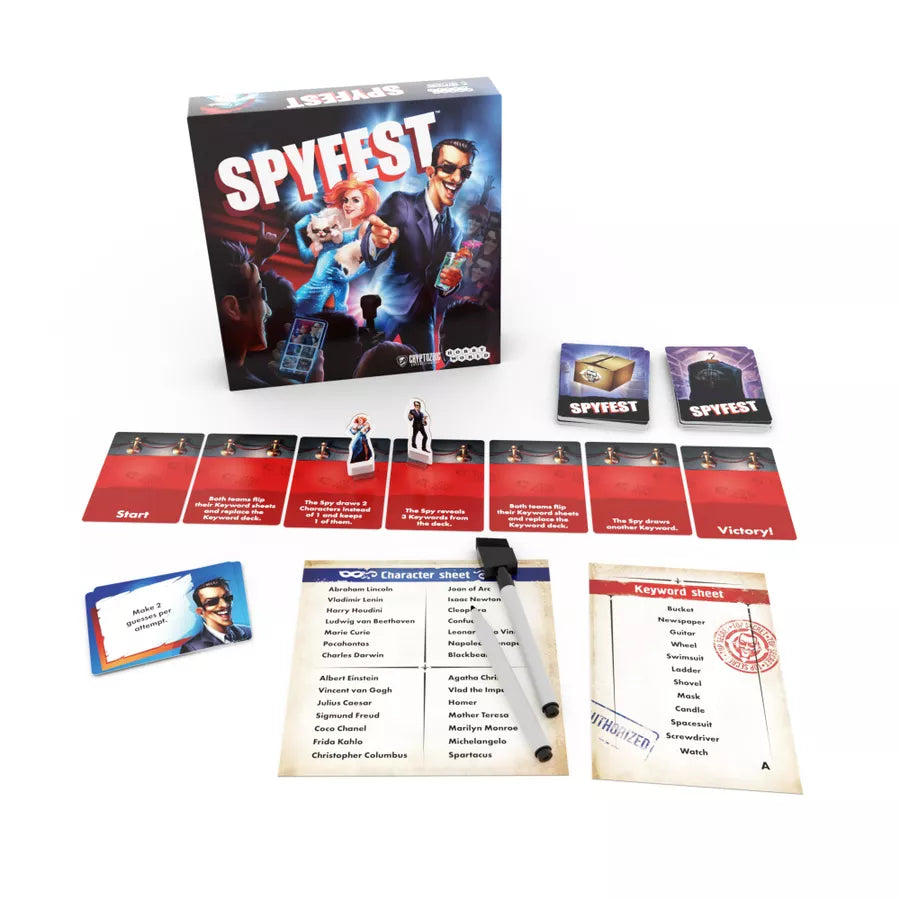 Spyfest (EN) - Cryptozoic Entertainment - Board Games