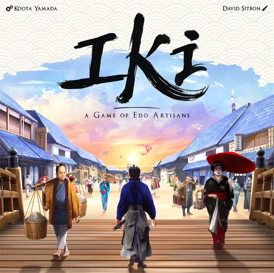 Iki: A Game of Edo Artisans (EN) - Sorry We Are French - Board Games