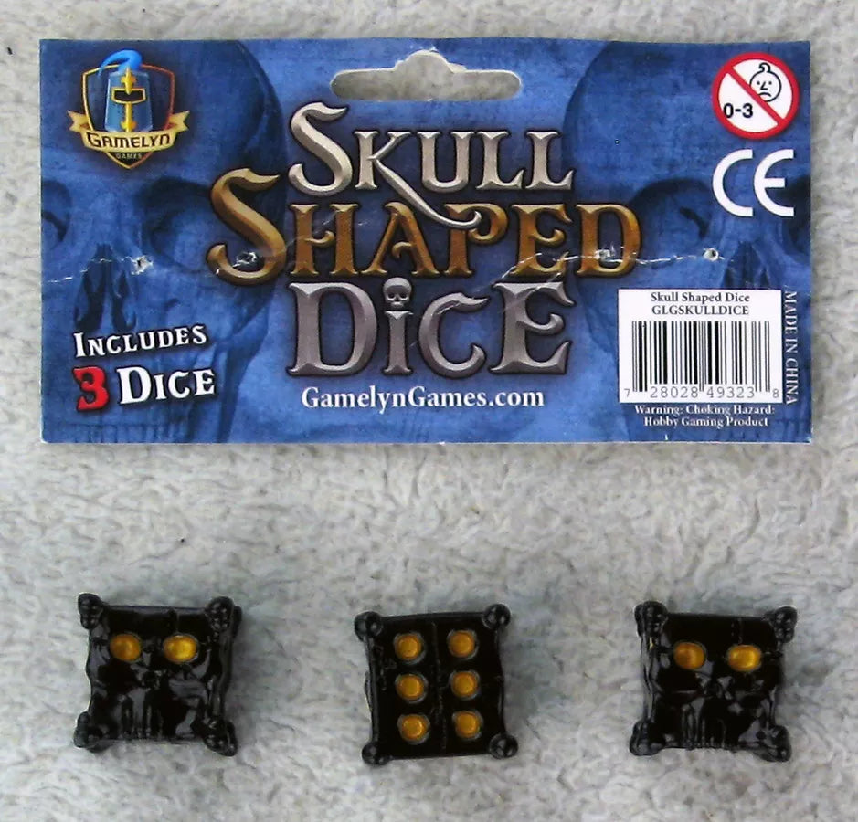 Tiny Epic: Pirates - Skull Dice - Gamelyn Games - Accessories