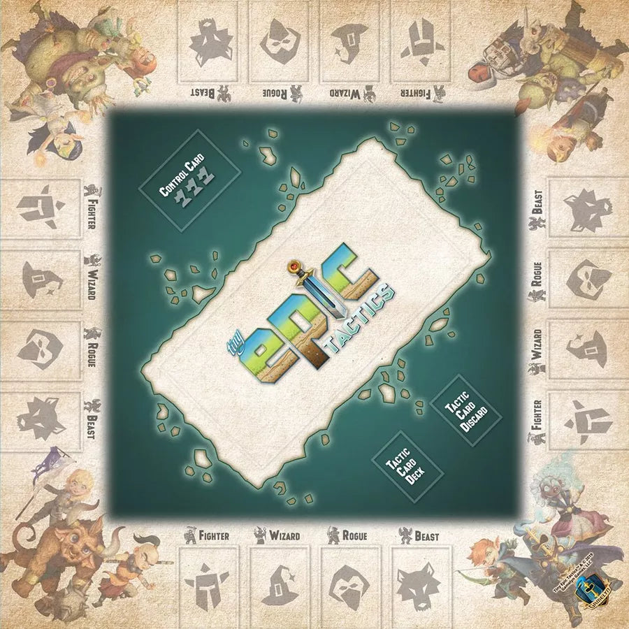 Tiny Epic: Tactics - Game Mat (EN)