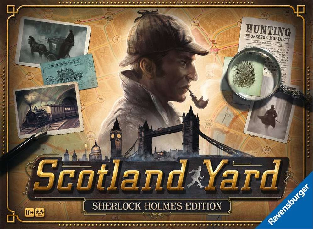 Scotland Yard: Sherlock Holmes Edition (DE/EN/FR/IT/NL) - Ravensburger - Board Games