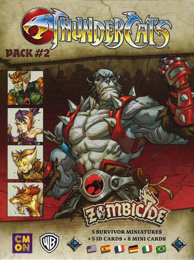 Zombicide: Black Plague - Thundercats - Promo Pack #2 (EN)