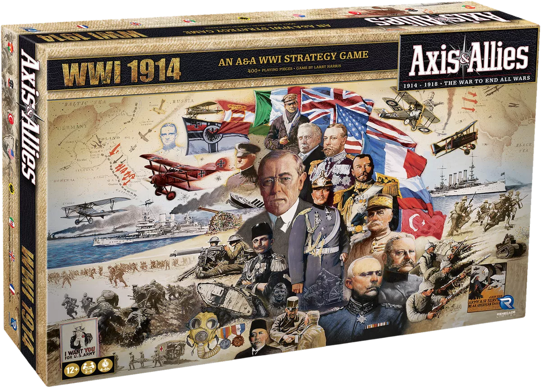 Axis & Allies: WWI 1914 (EN) - Hasbro UK - Board Games