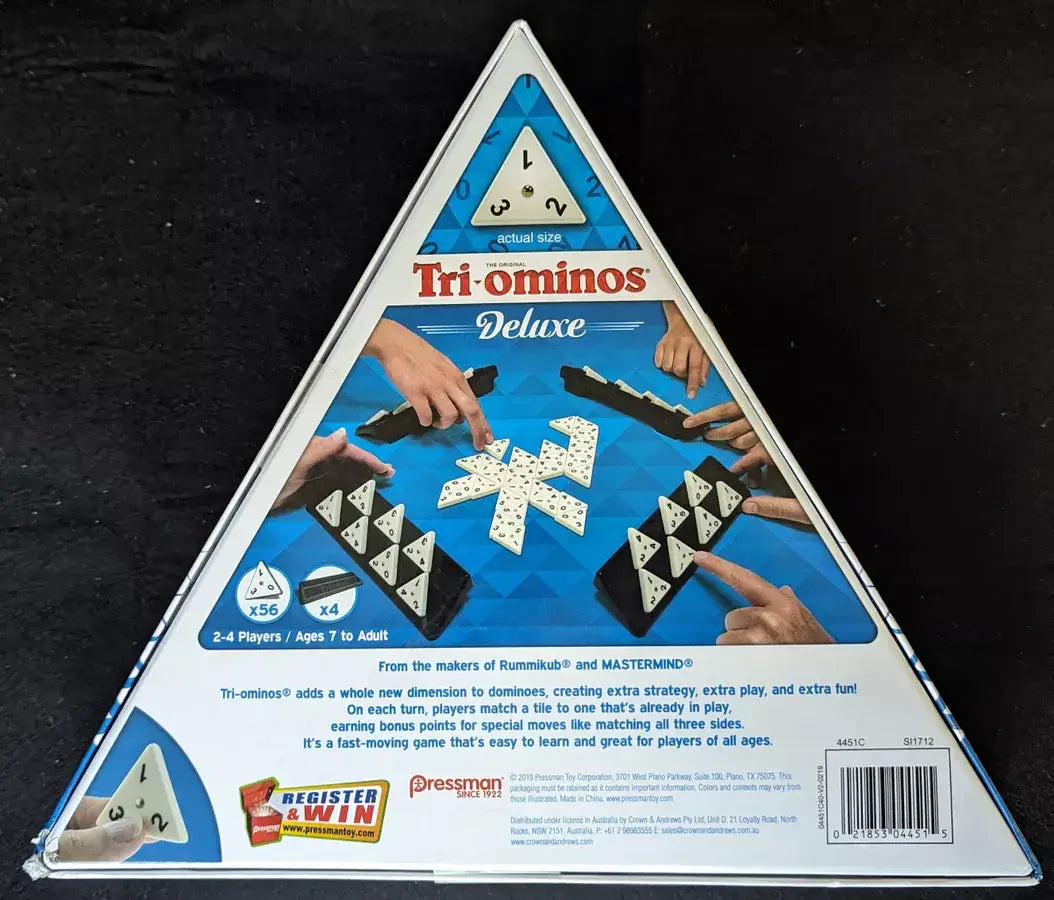 Triominoes: Deluxe (EN) - Pressman Toys - Board Games