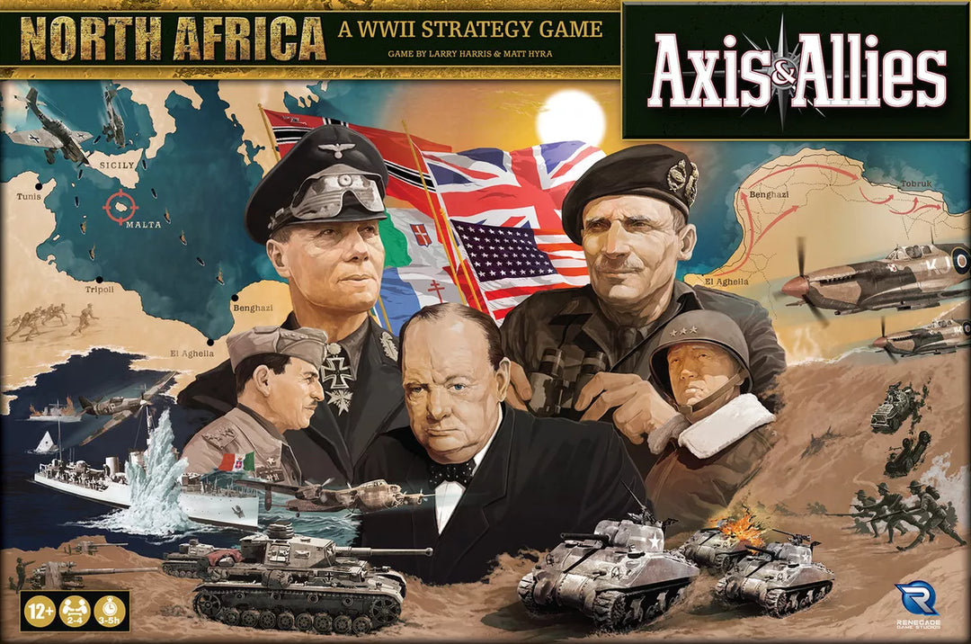 Axis & Allies: North Africa (EN) - Renegade Game Studios - Board Games