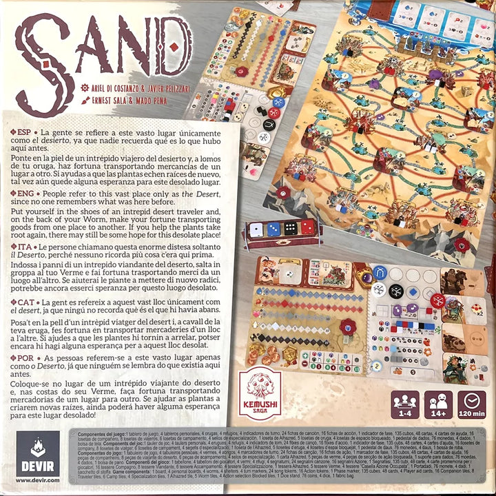 Sand (EN) - Devir - Board Games