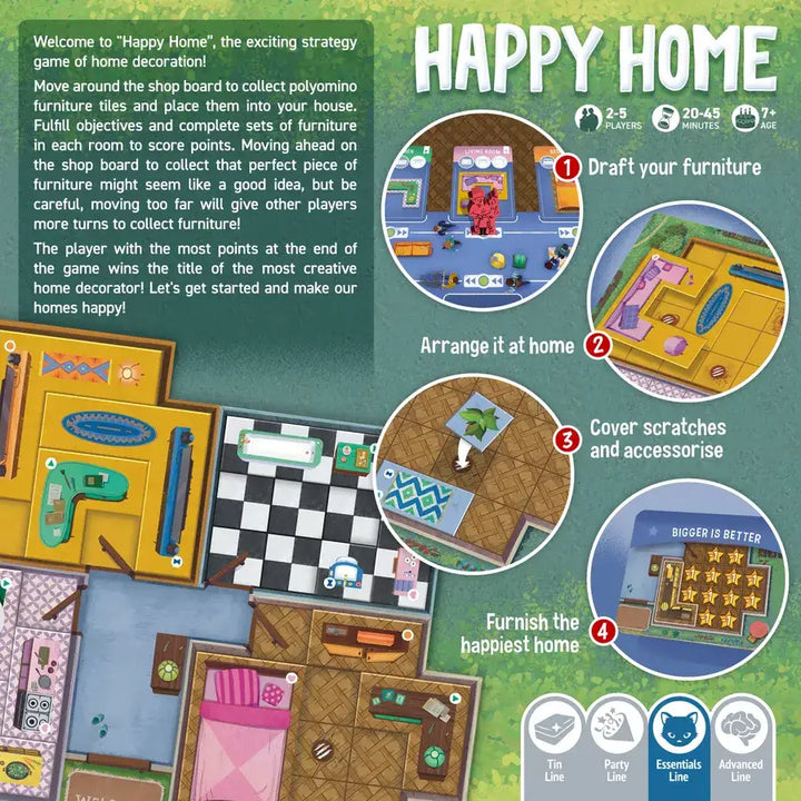 Happy Home (EN) - Alley Cat Games - Board Games