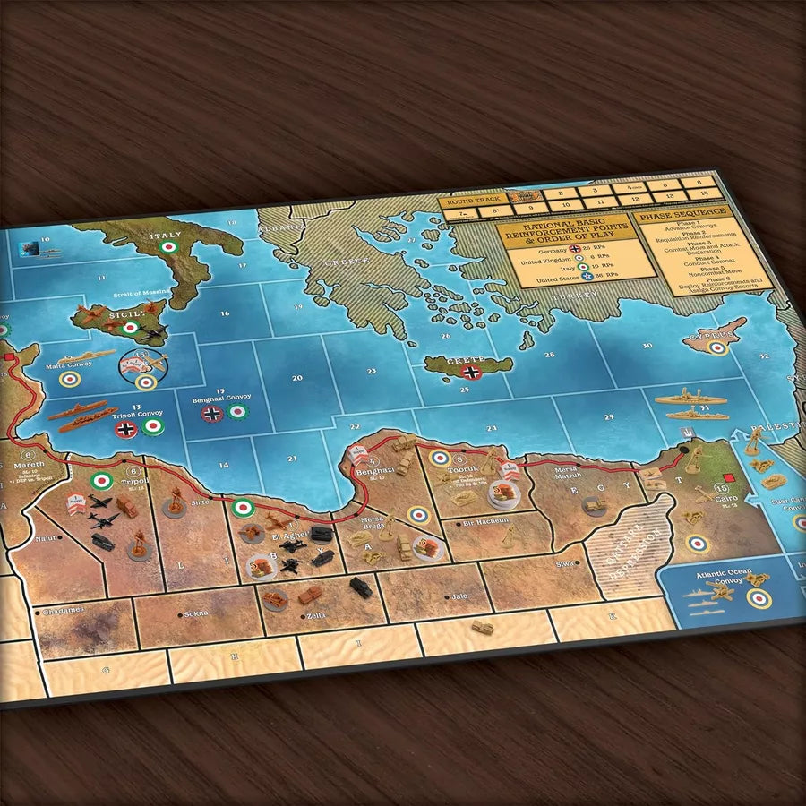 Axis & Allies: North Africa (EN) - Renegade Game Studios - Board Games