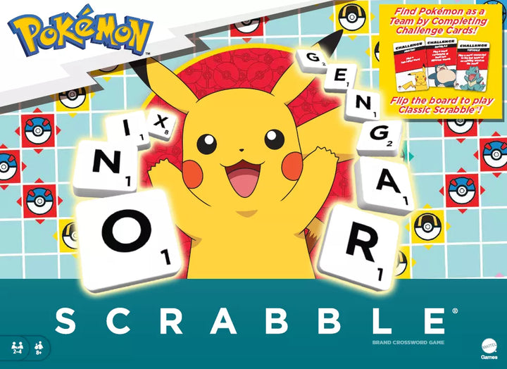 Scrabble: Pokemon (EN) - Mattel - Board Games