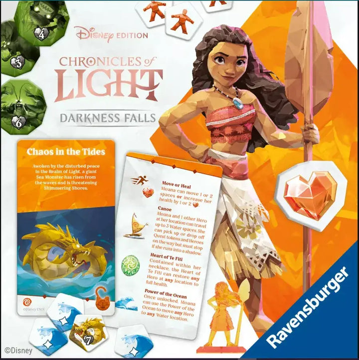 Chronicles of Light: Darkness Falls - Disney Edition (EN) - Ravensburger - Board Games