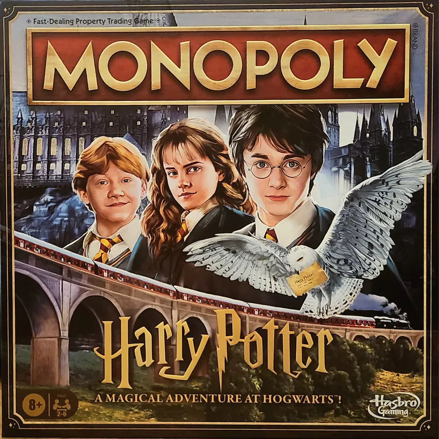 Monopoly: Harry Potter - A Magical Adventure at Hogwarts (EN) - Hasbro UK - Board Games