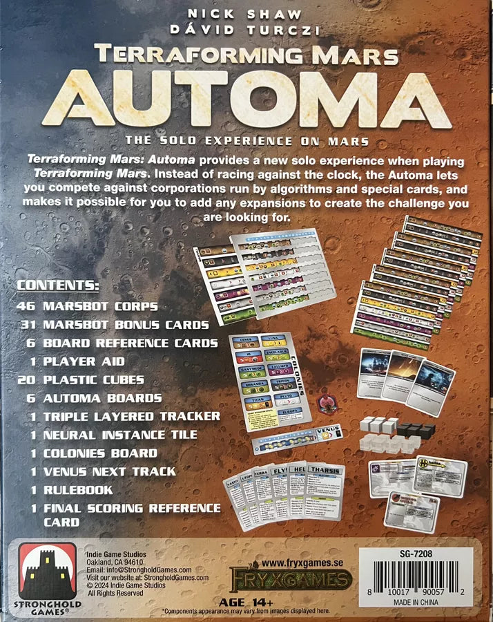 Terraforming Mars: Automa (EN)