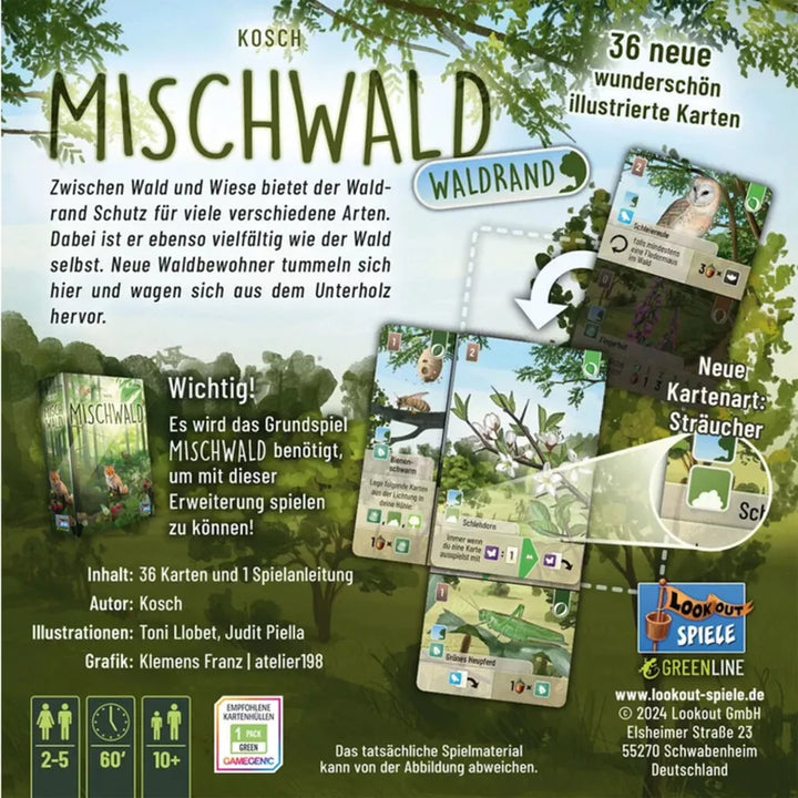 Mischwald: Waldrand (DE) - Lookout Spiele - Board Games