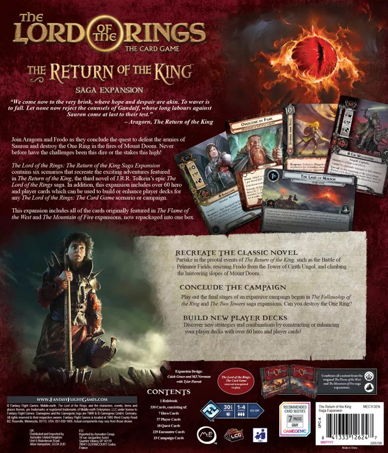 The Lord of the Rings: The Card Game - The Return of the King (EN) - Fantasy Flight Games - Card Games