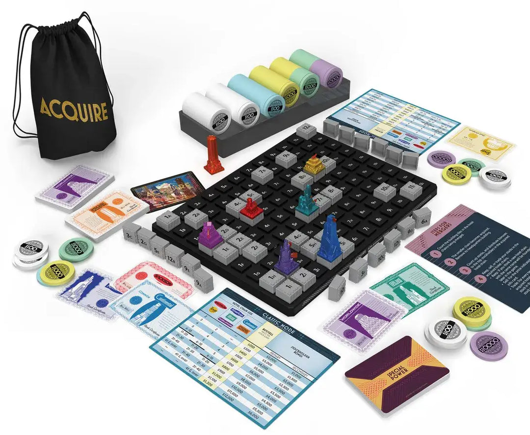 Acquire: 60th Anniversary Edition (EN) - Renegade Game Studios - Board Games