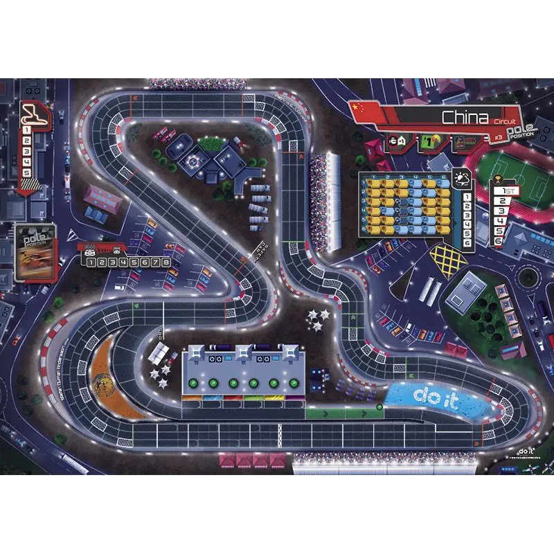 Pole Position: China & Italy - Circuit Pack (EN) - Doit Games - Board Games