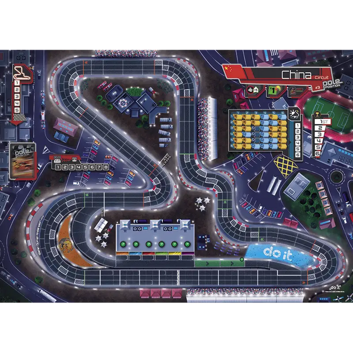 Pole Position: China & Italy - Circuit Pack (EN) - Doit Games - Board Games